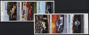 Парагвай, 1983, Авторалли, автомобили, 6 марок